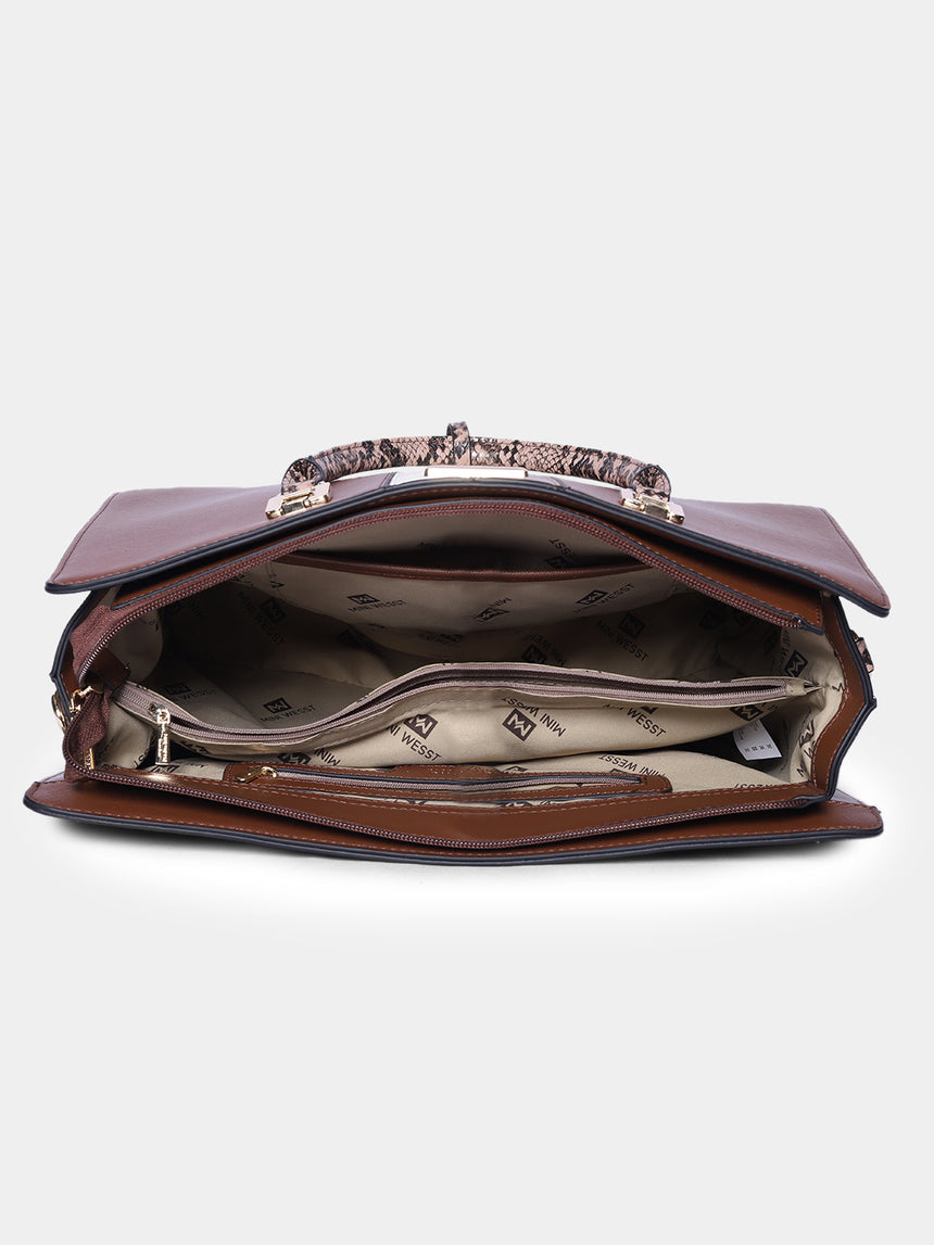 Moscow Luxe Brown London Tote