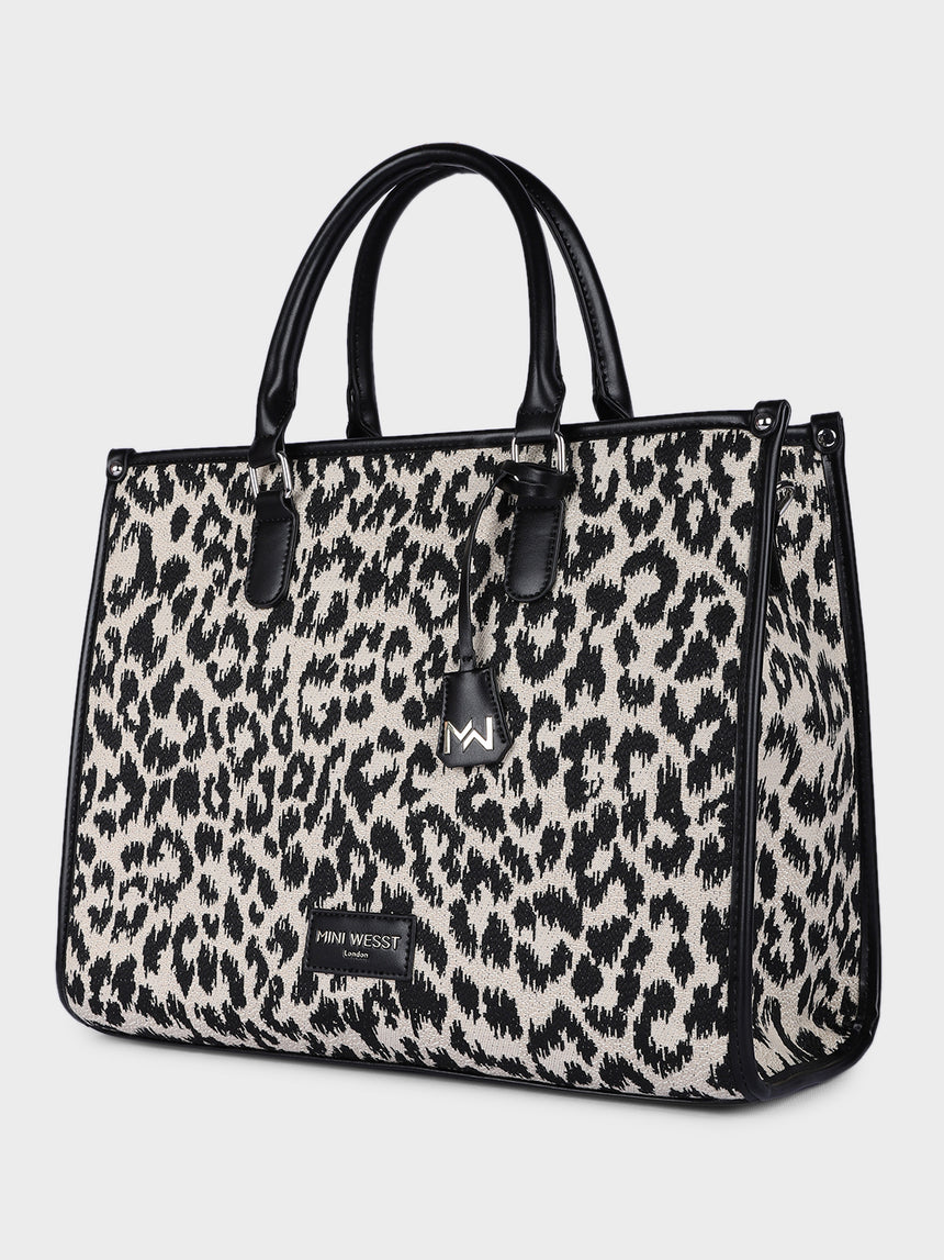 Times Square Luxury Printed London Tote