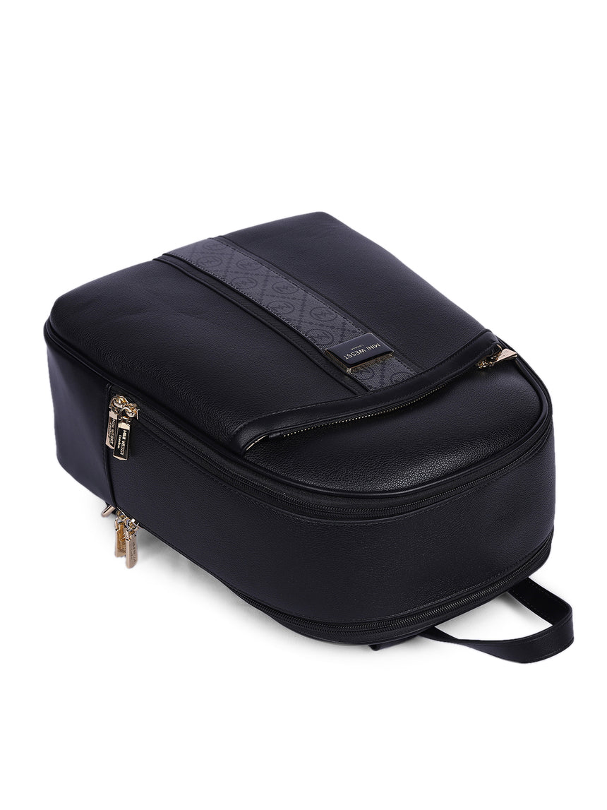 Noha Luxury Black London Backpack