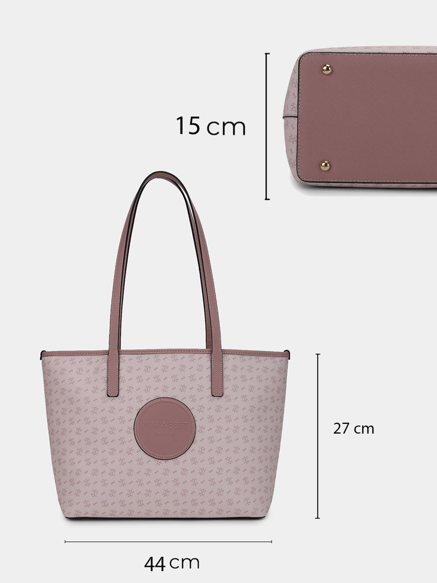 East West Pink London Tote