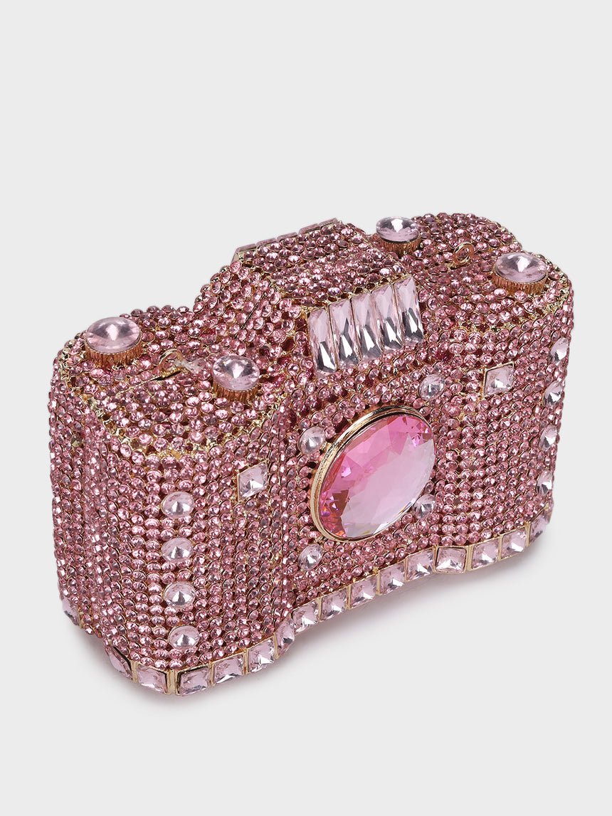 Camera Multicolor Clutch
