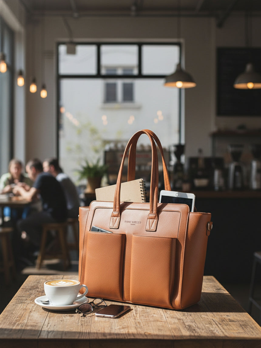 Georgetown Brown London Tote Bag