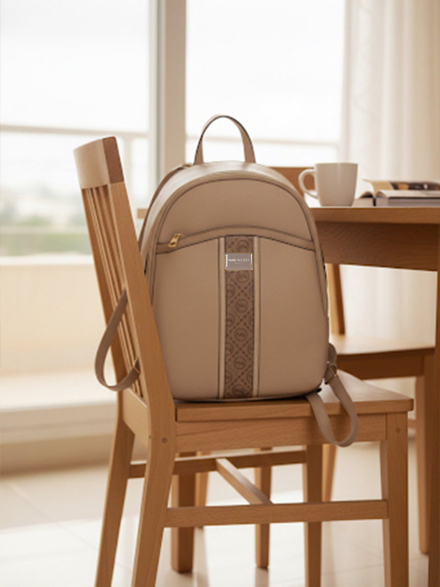Noha Luxury Beige London Backpack