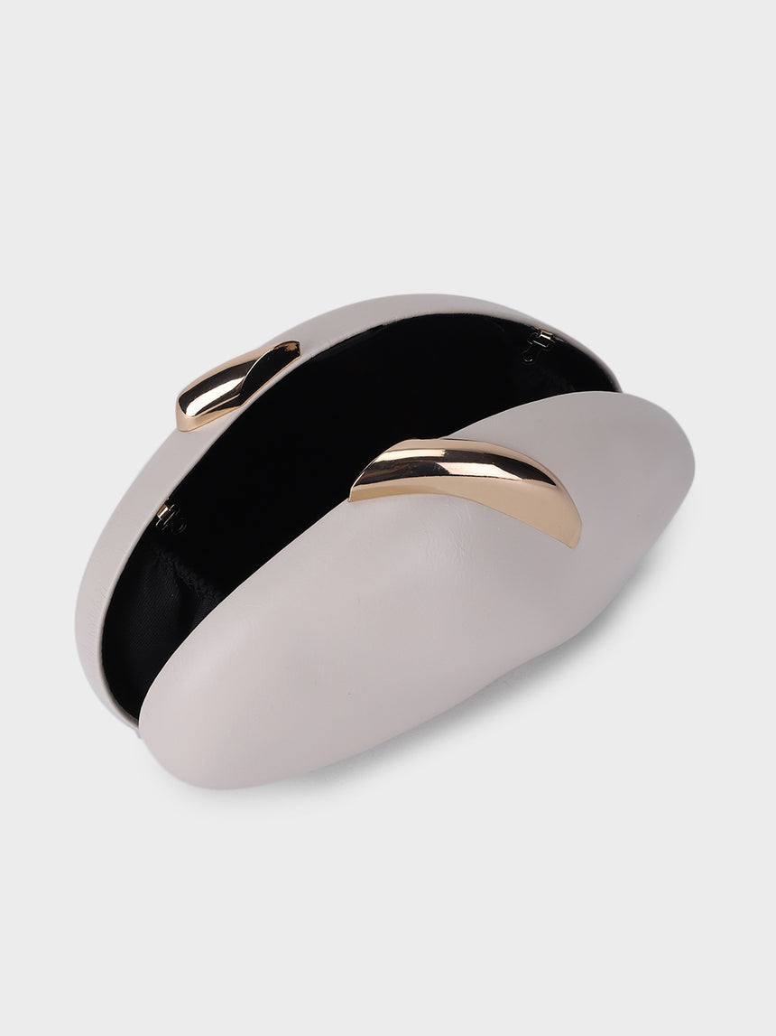Margaret Off White Clutch