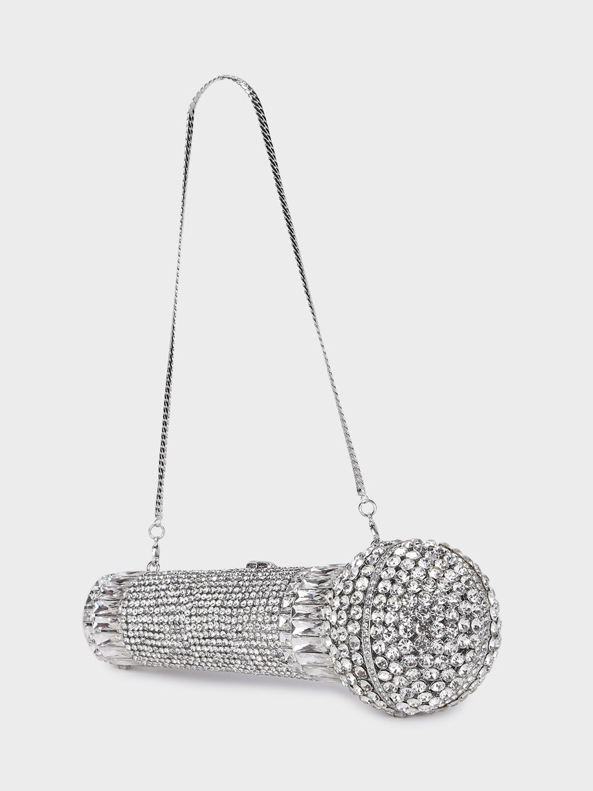 Karaoke Multicolor Clutch