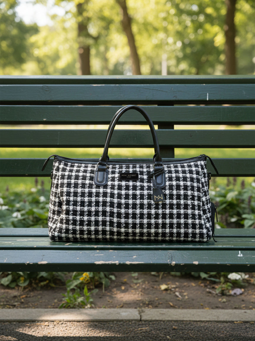 Wall Street Black London Duffle Bag