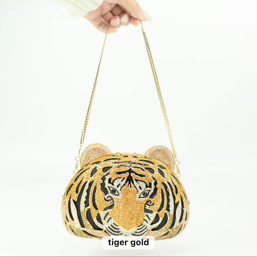 Lion Multicolor Clutch