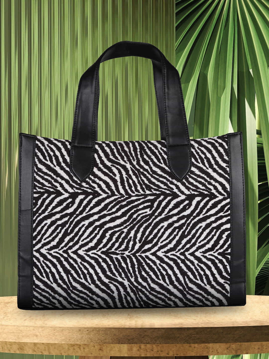 Manhattan Zebra Tote Bag
