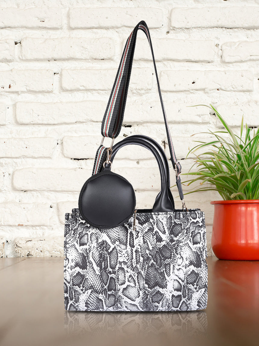 Women's Printed Handheld Bag