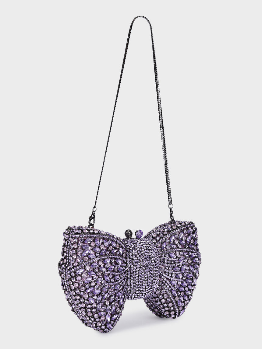 Bow Multicolor Clutch