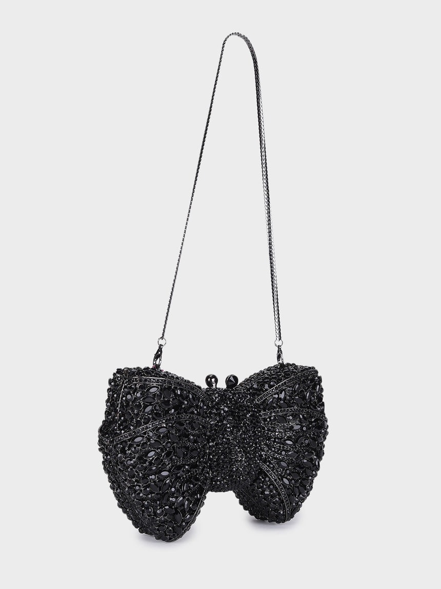 Bow Multicolor Clutch