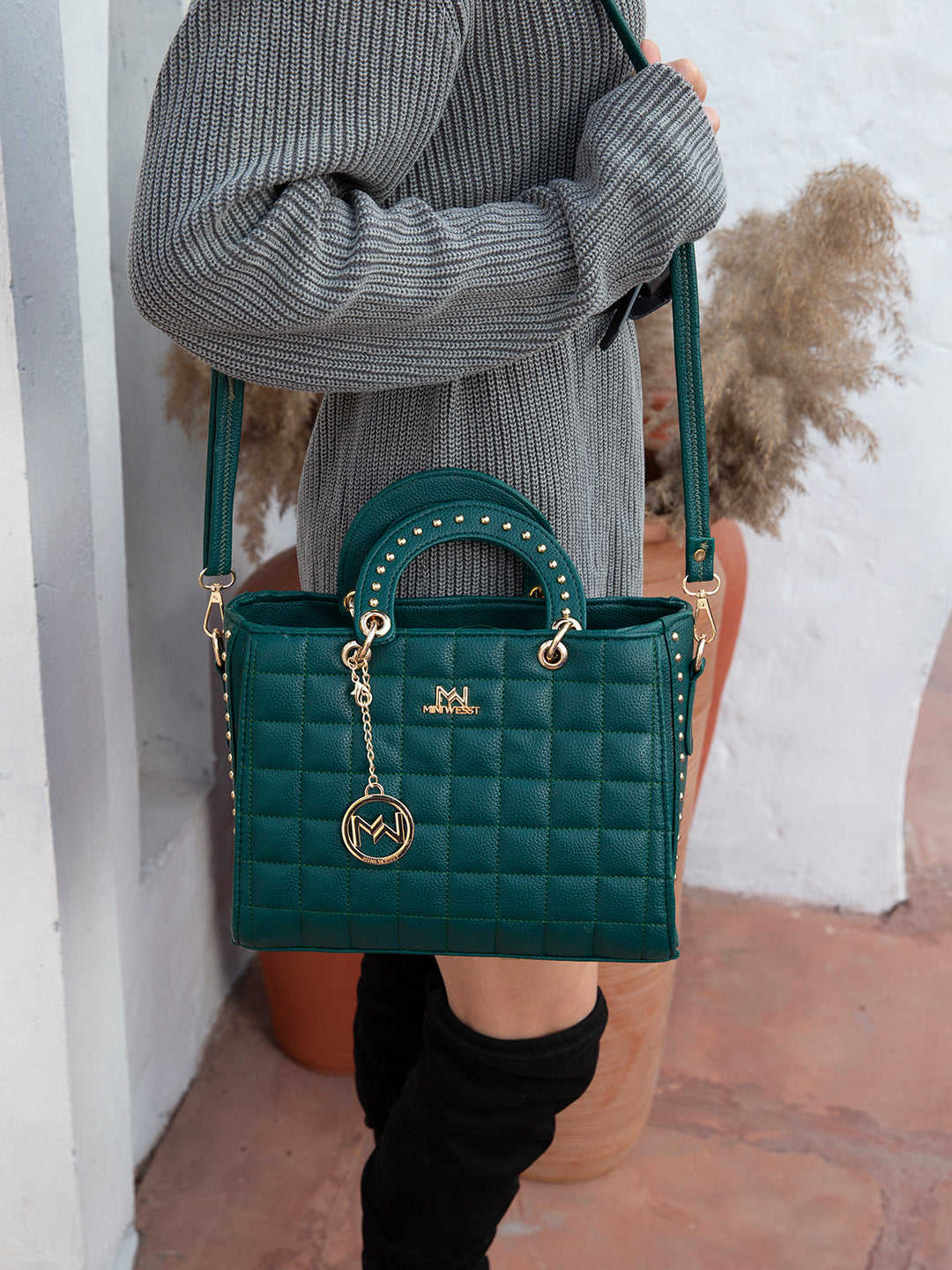 Arabian Night Green Handbag