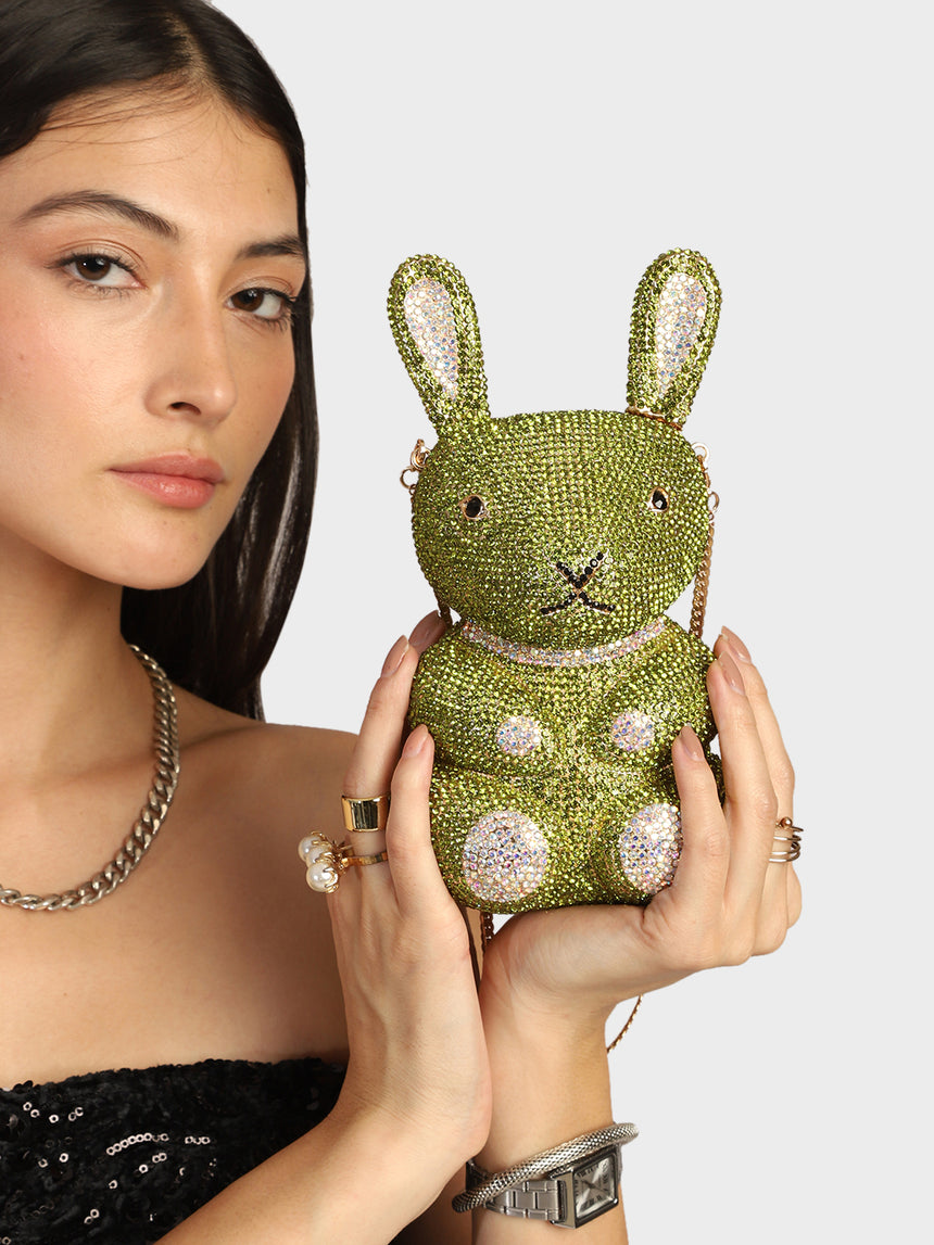 Rabbit Multicoloured Clutch