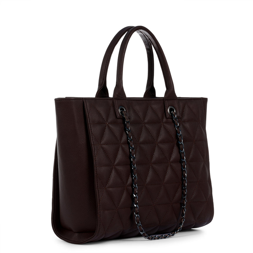 Hannah Montanna Brown Tote