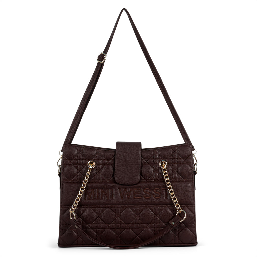 Mini Wesst Brown Signature Tote