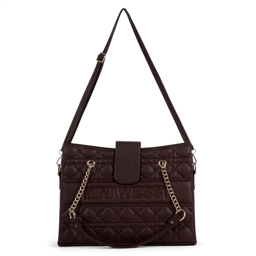 Mini Wesst Brown Signature Tote