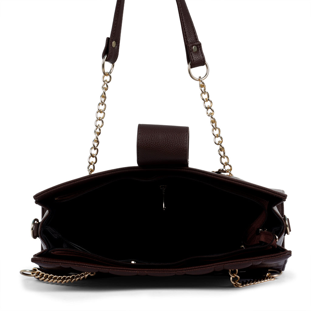 Mini Wesst Brown Signature Tote