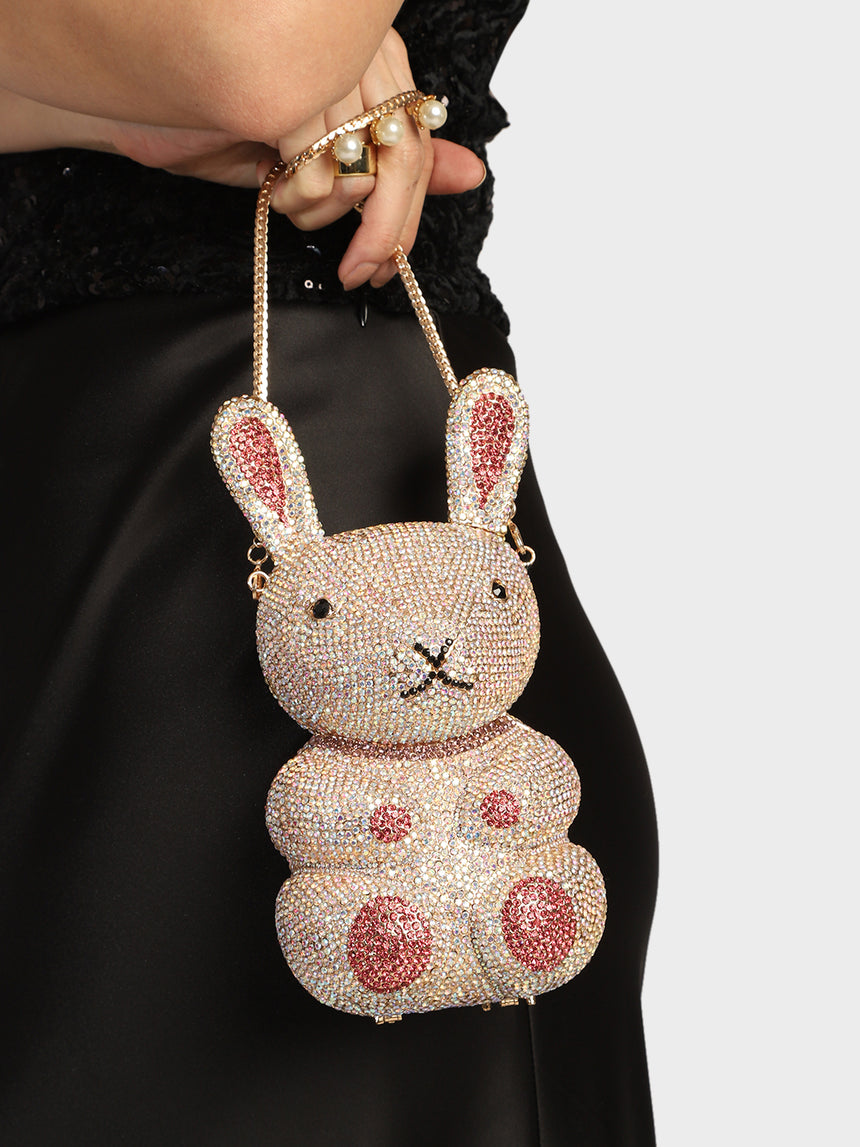 Rabbit Multicoloured Clutch