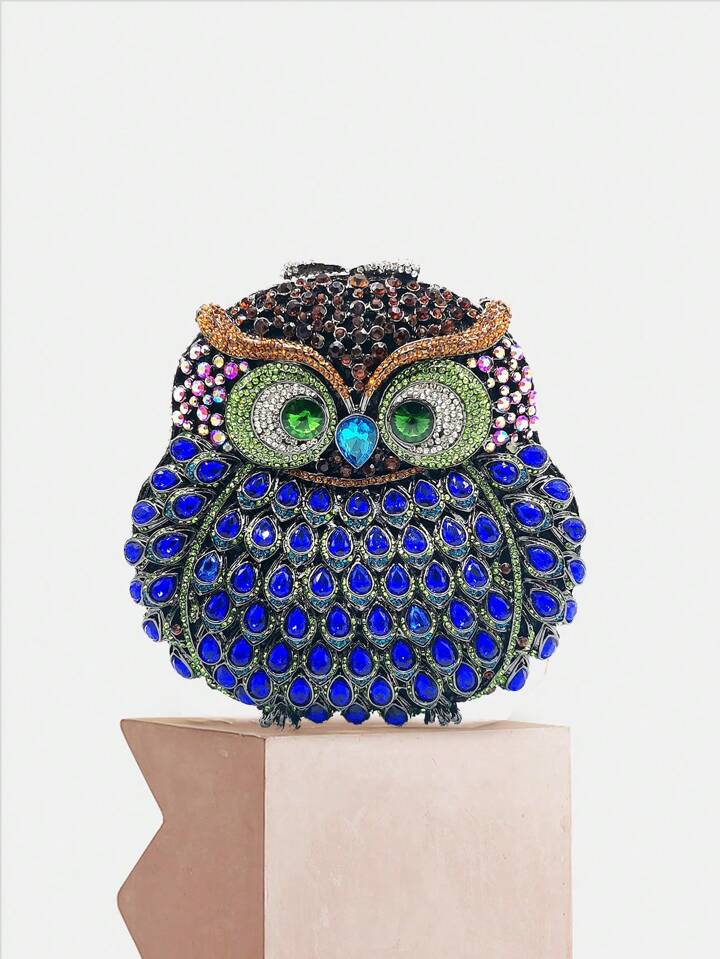Owl Multicolor Clutch