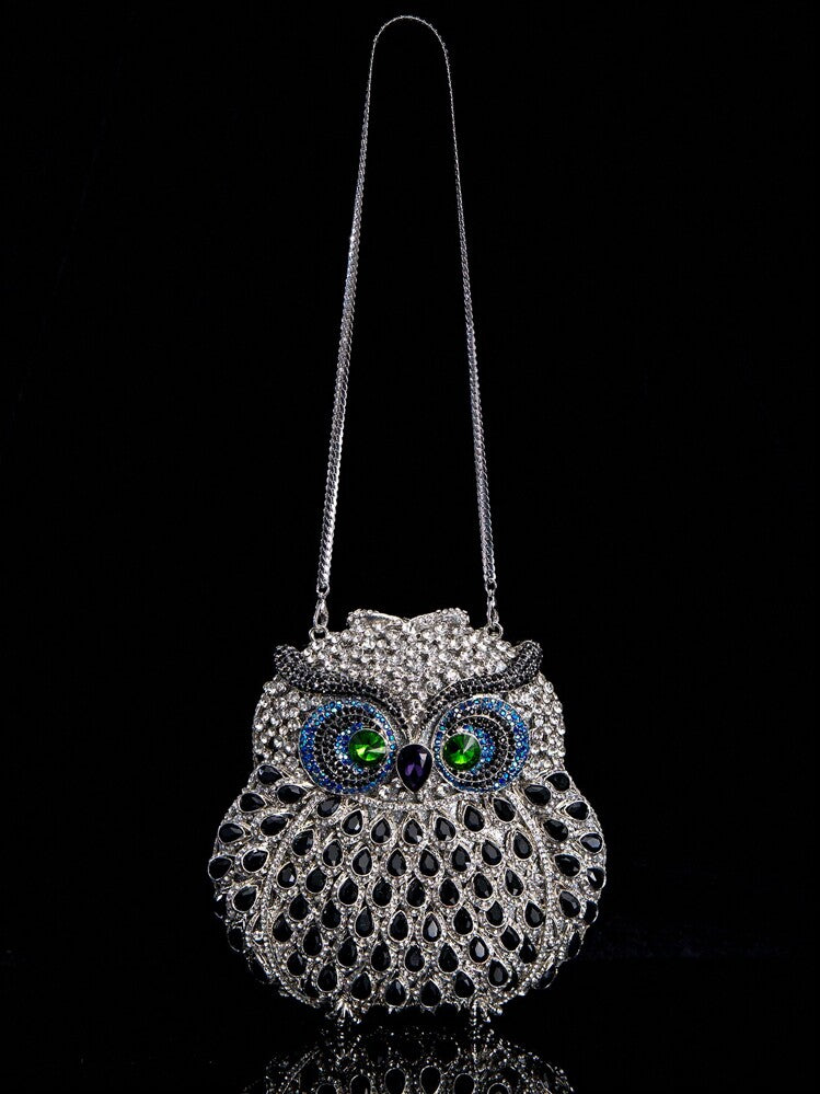 Owl Multicolor Clutch