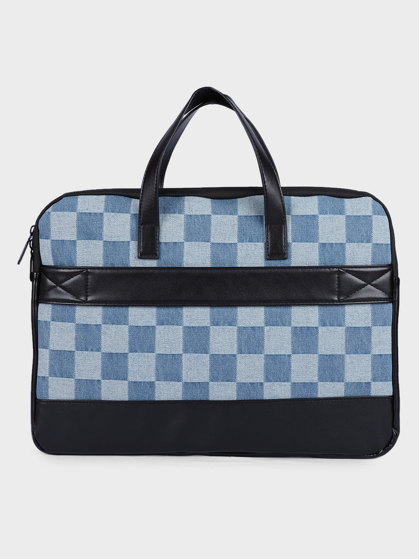 Bourbon Blue London Street Bag With Pouch