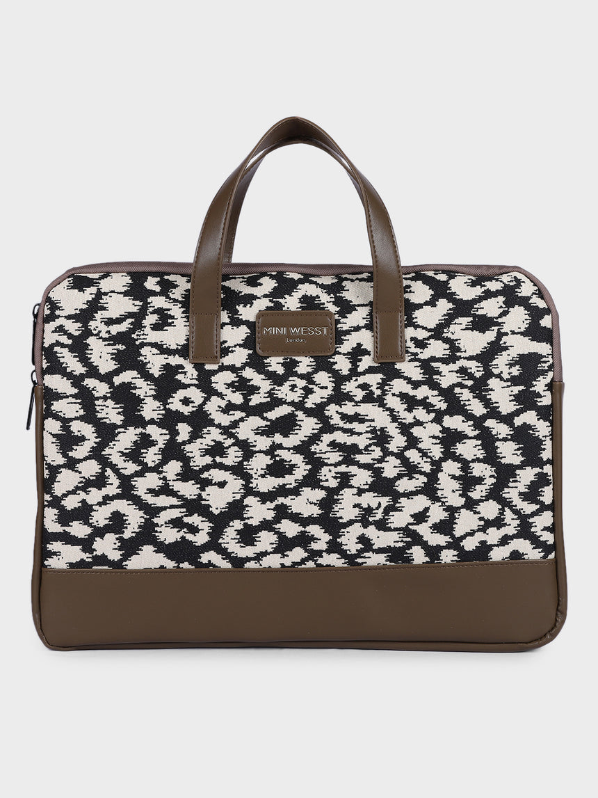 Bourbon Brown London Street Bag With Pouch