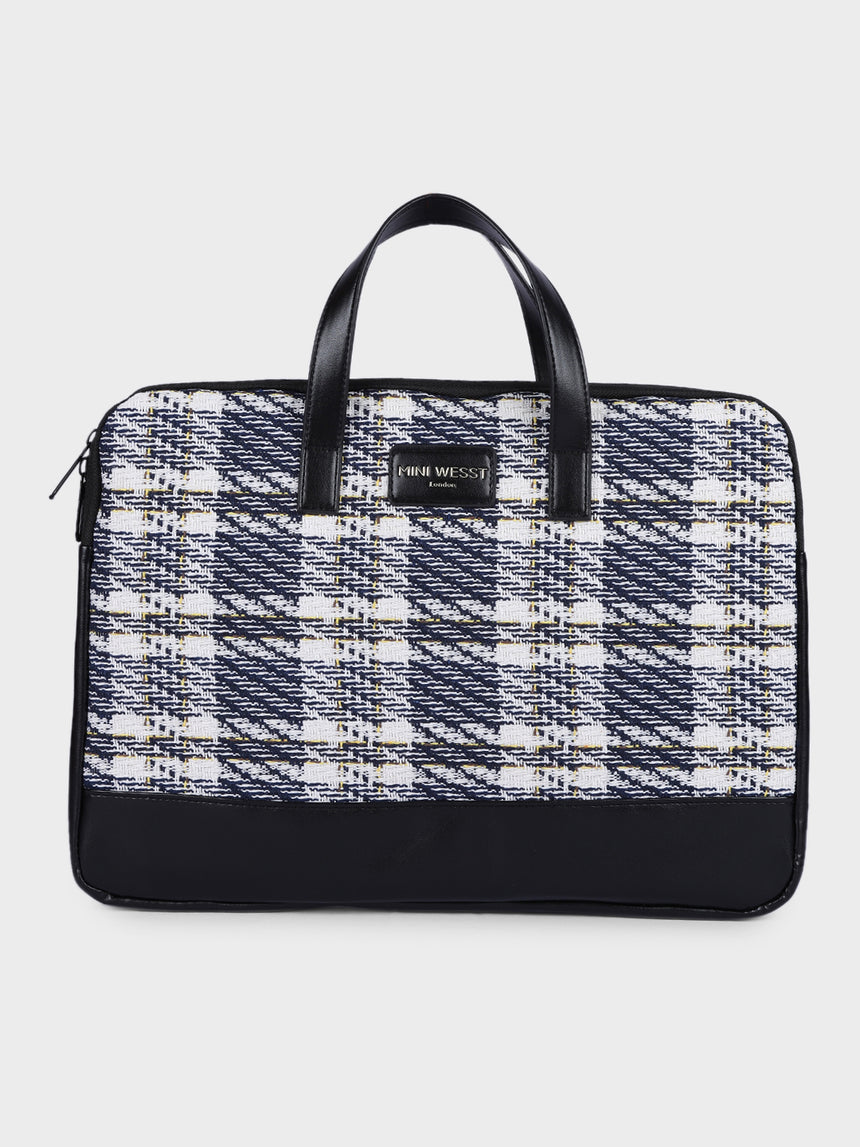 Bourbon Blue London Street Bag With Pouch