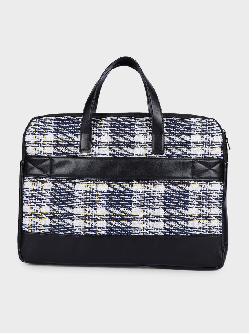 Bourbon Blue London Street Bag With Pouch