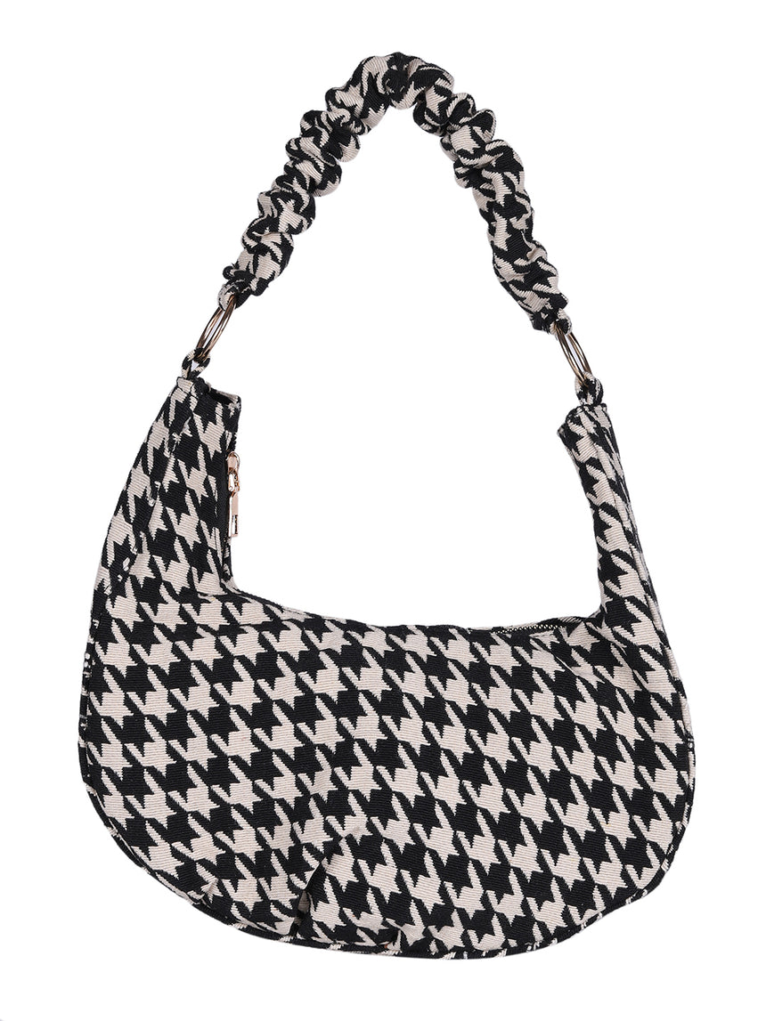 Graphic Hobo Bag