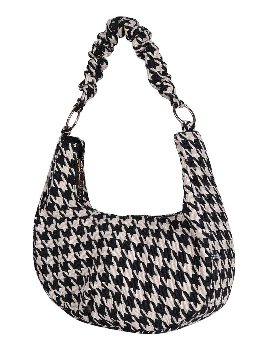 Graphic Hobo Bag