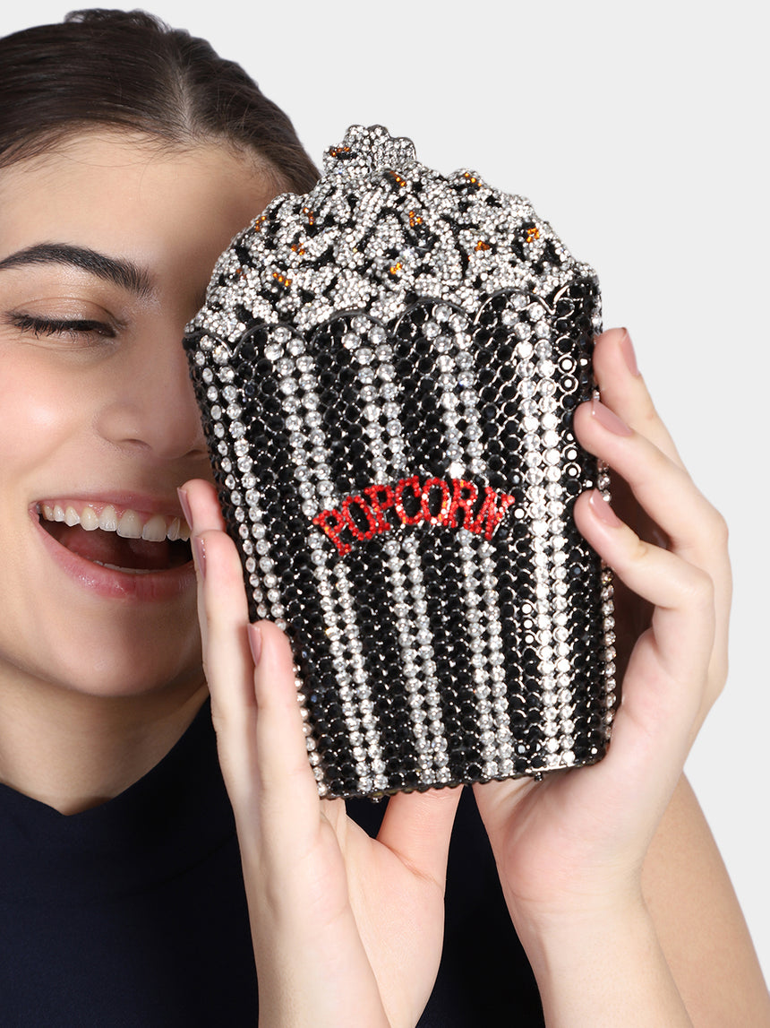 Popcorn Multicolored Clutch