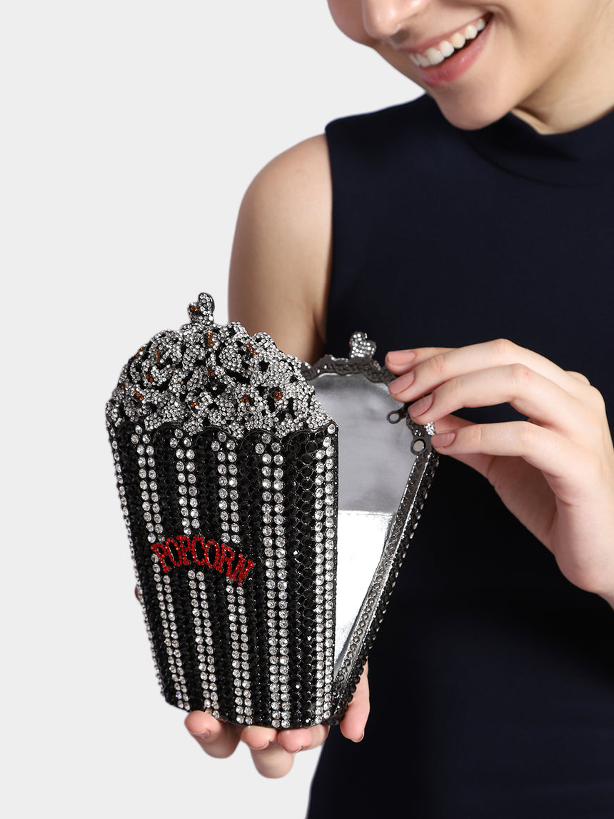 Popcorn Multicolored Clutch