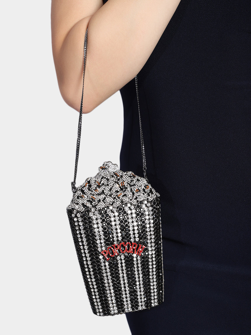 Popcorn Multicolored Clutch
