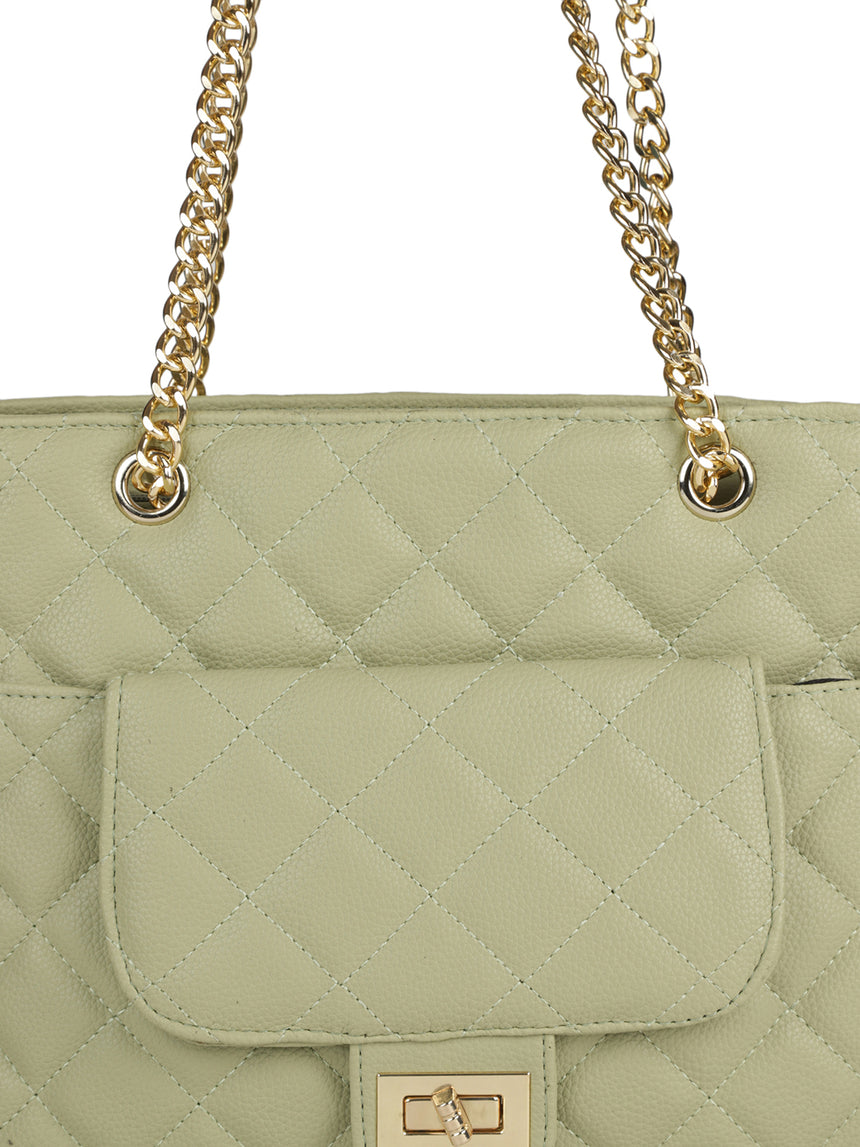 Casual Solid Handheld Bag
