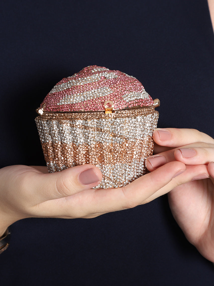 Cupcake Multicolored Clutch