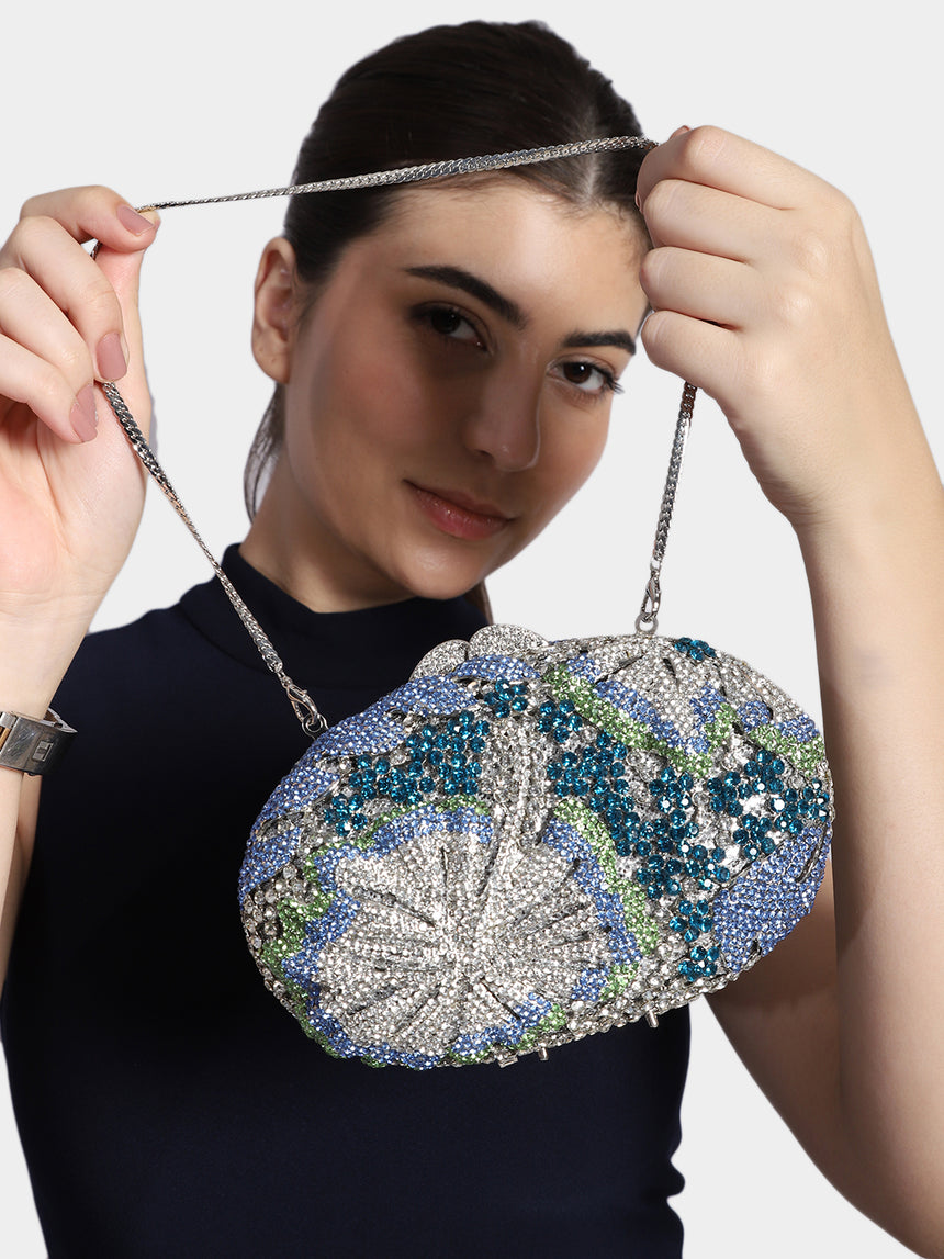 Starfish Multicolored Clutch