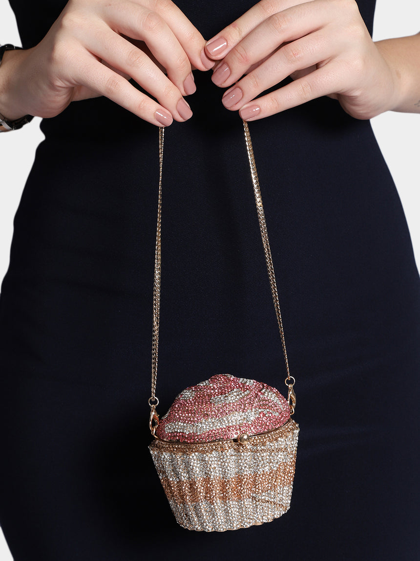 Cupcake Multicolored Clutch