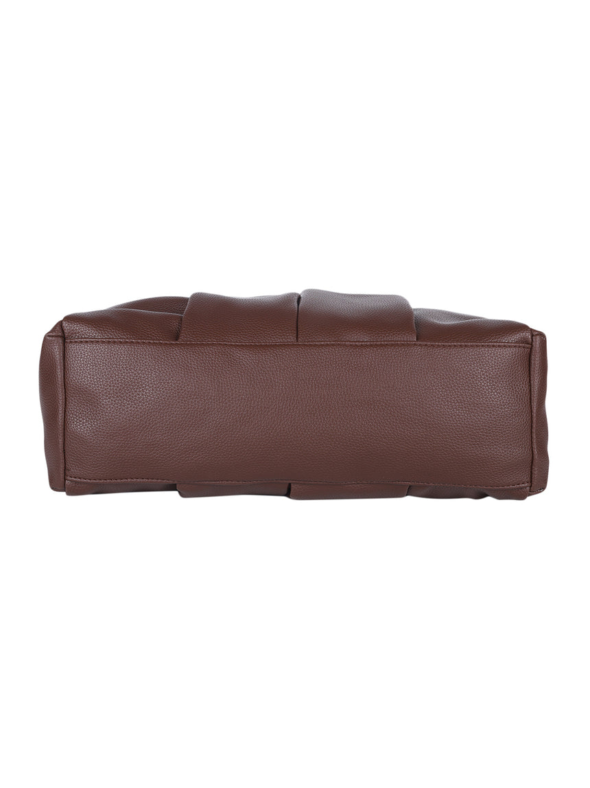 Charlotte Brown Hobo Bag