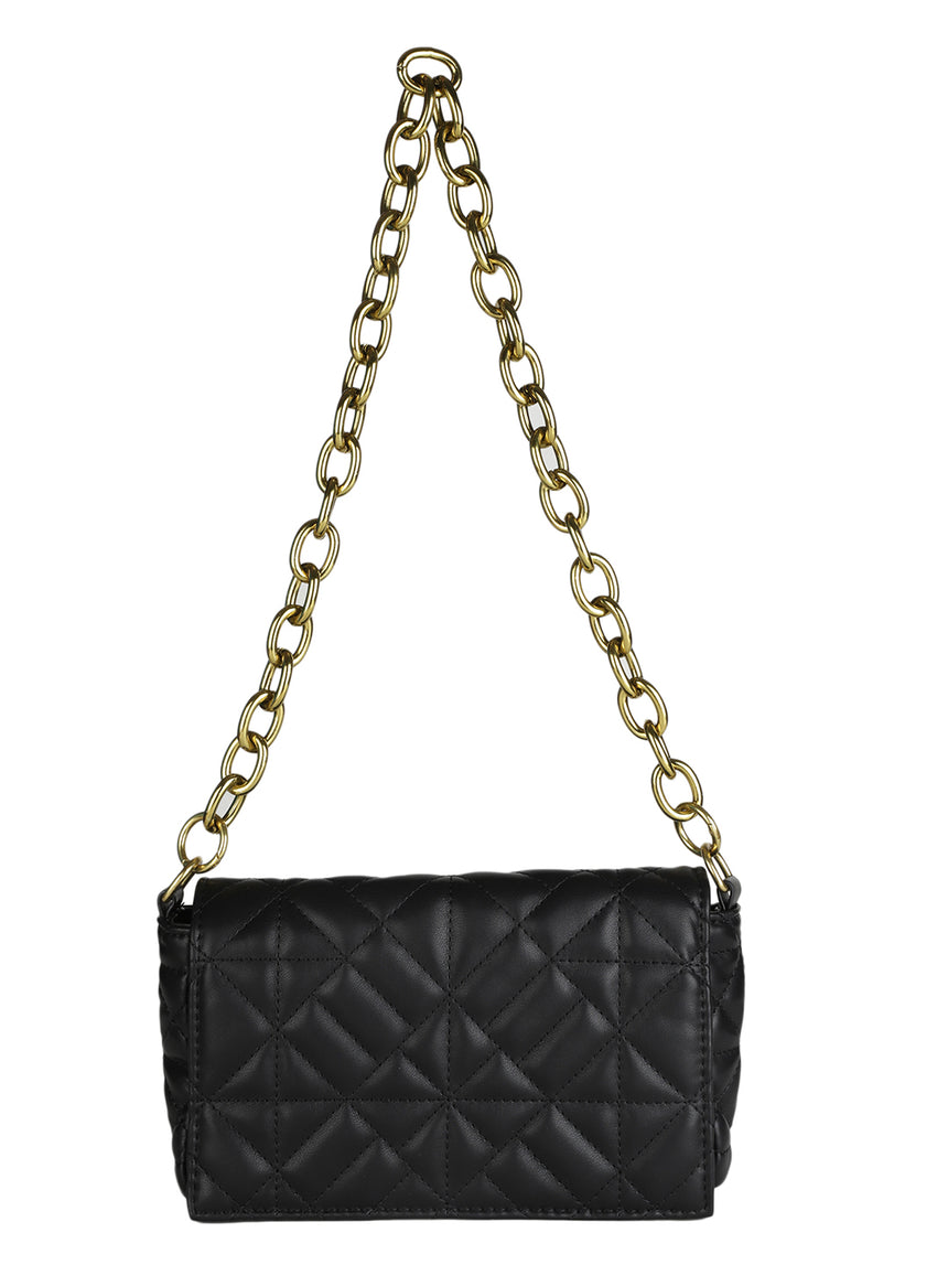 Casual Solid Shoulder Bag