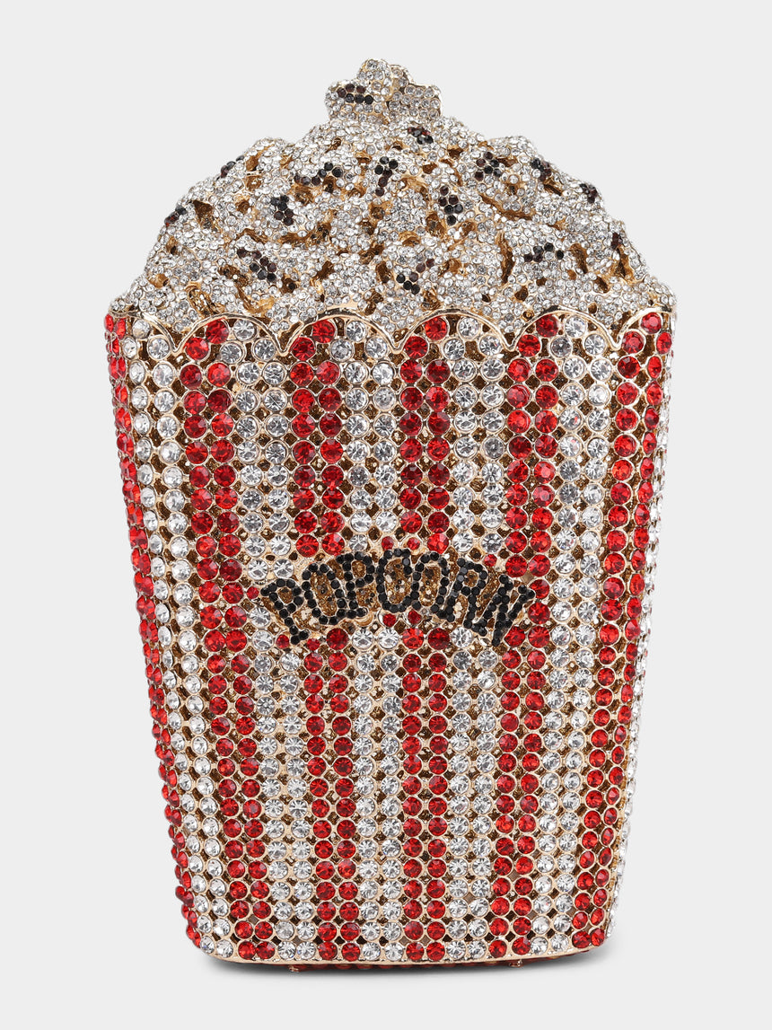 Popcorn Multicolored Clutch