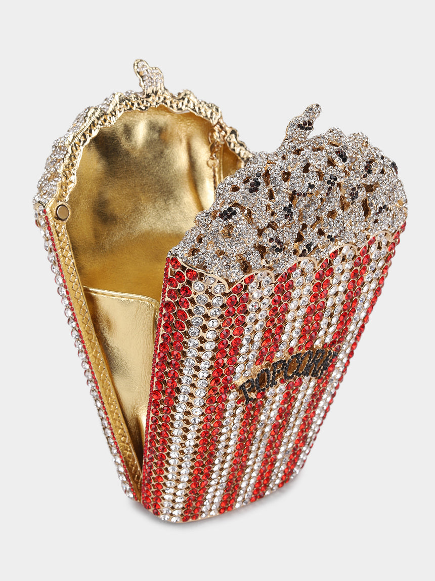 Popcorn Multicolored Clutch