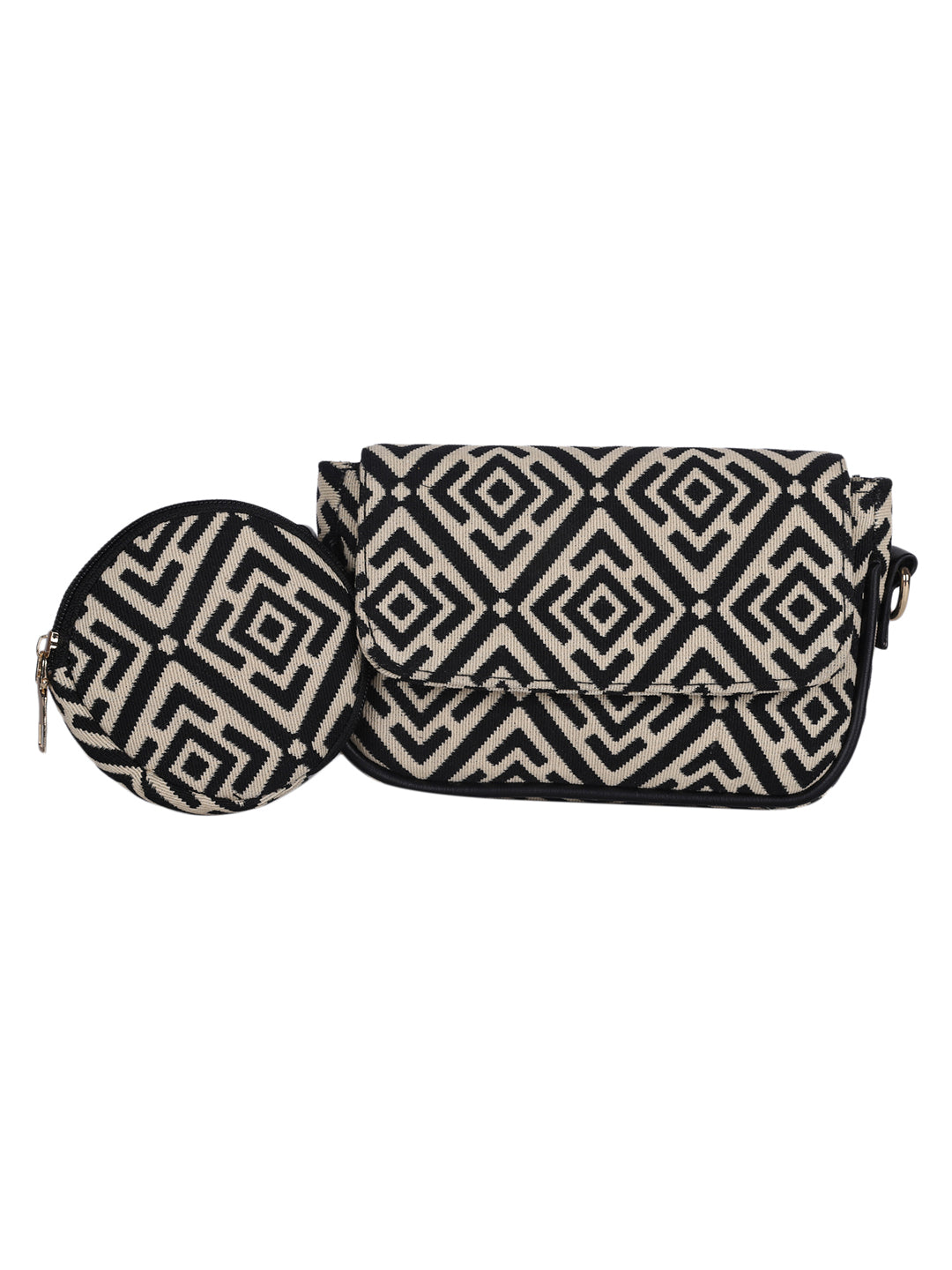 Multi Graphic Sling Bag