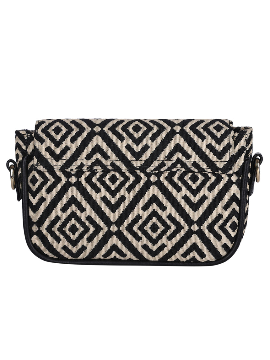 Multi Graphic Sling Bag