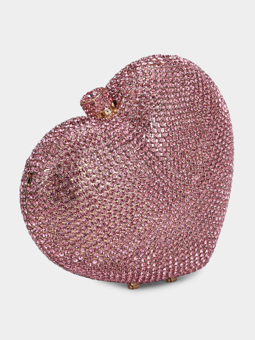 Heart Pink Clutch