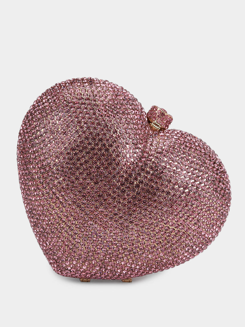Heart Pink Clutch