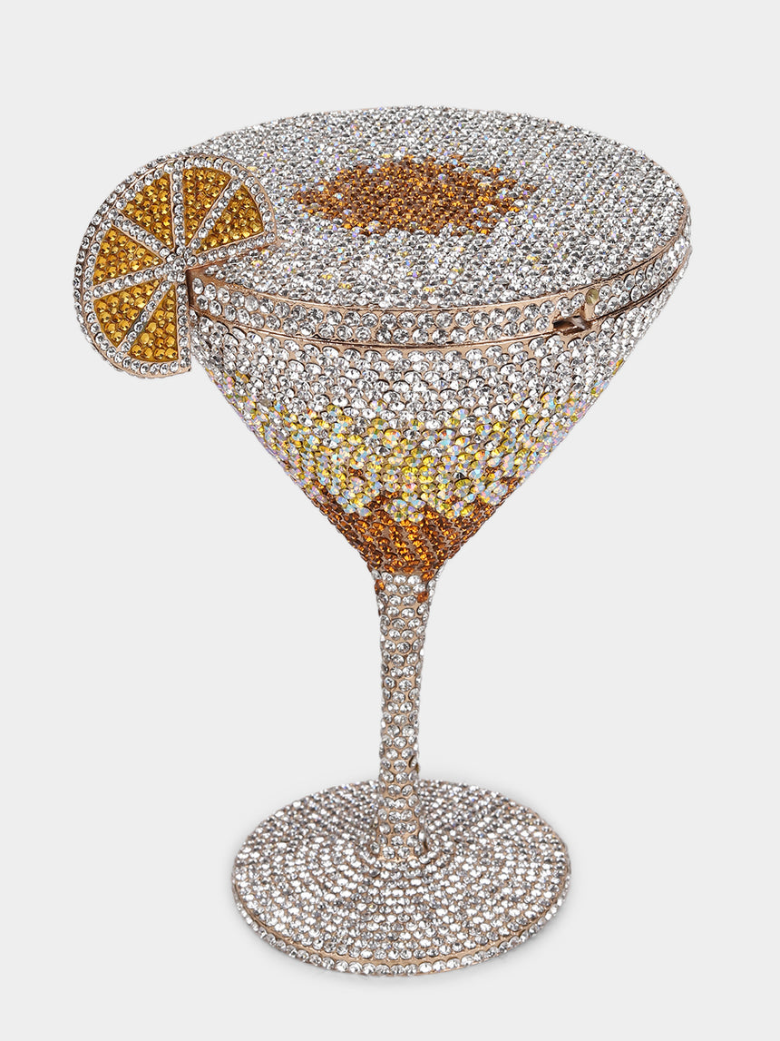 Champagne Multicolored Clutch