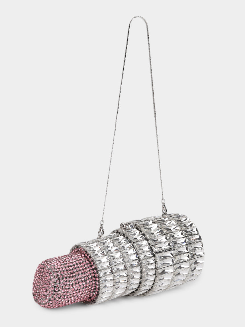 Lipstick Multicolored Clutch