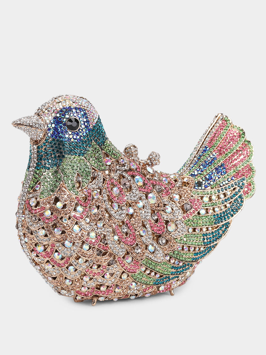 Birdie Multicolored Clutch