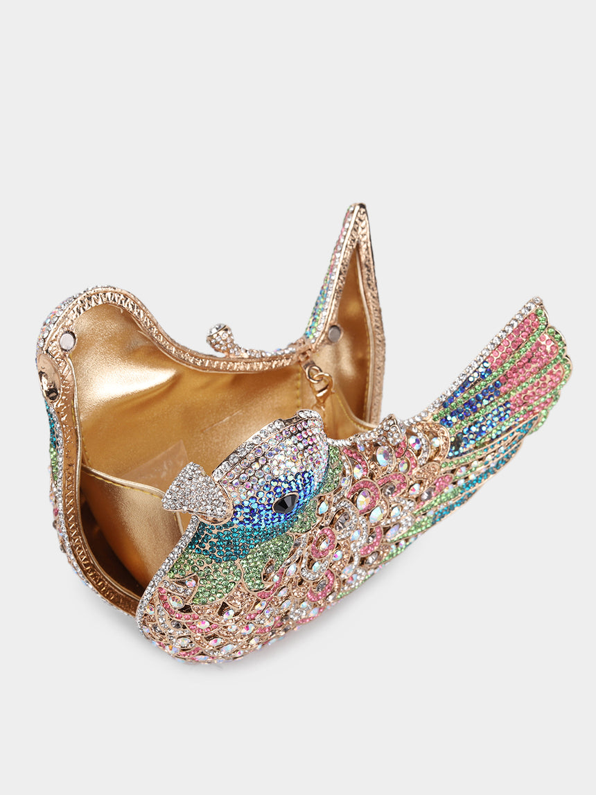 Birdie Multicolored Clutch