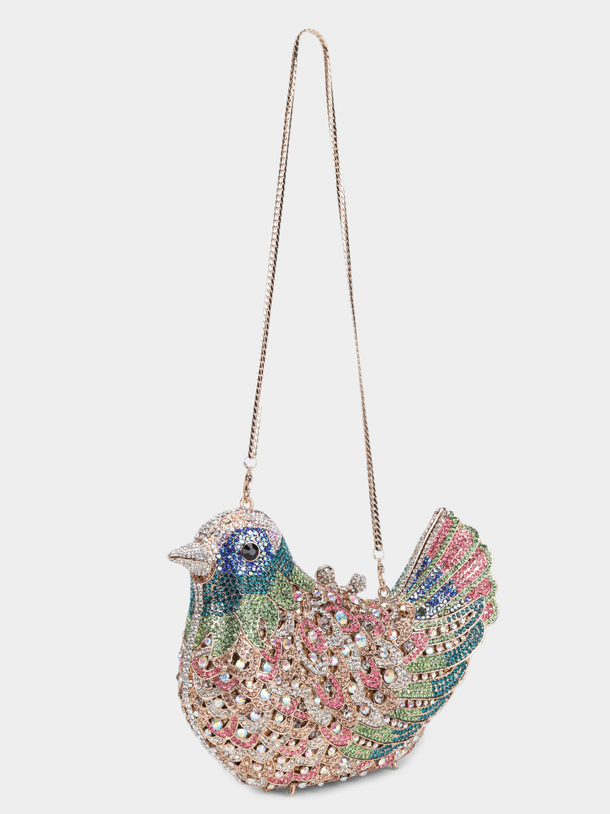 Birdie Multicolored Clutch